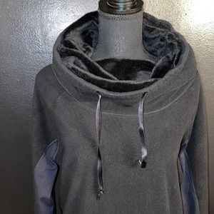 Lululemon Black Cowlneck Sweater Size 6